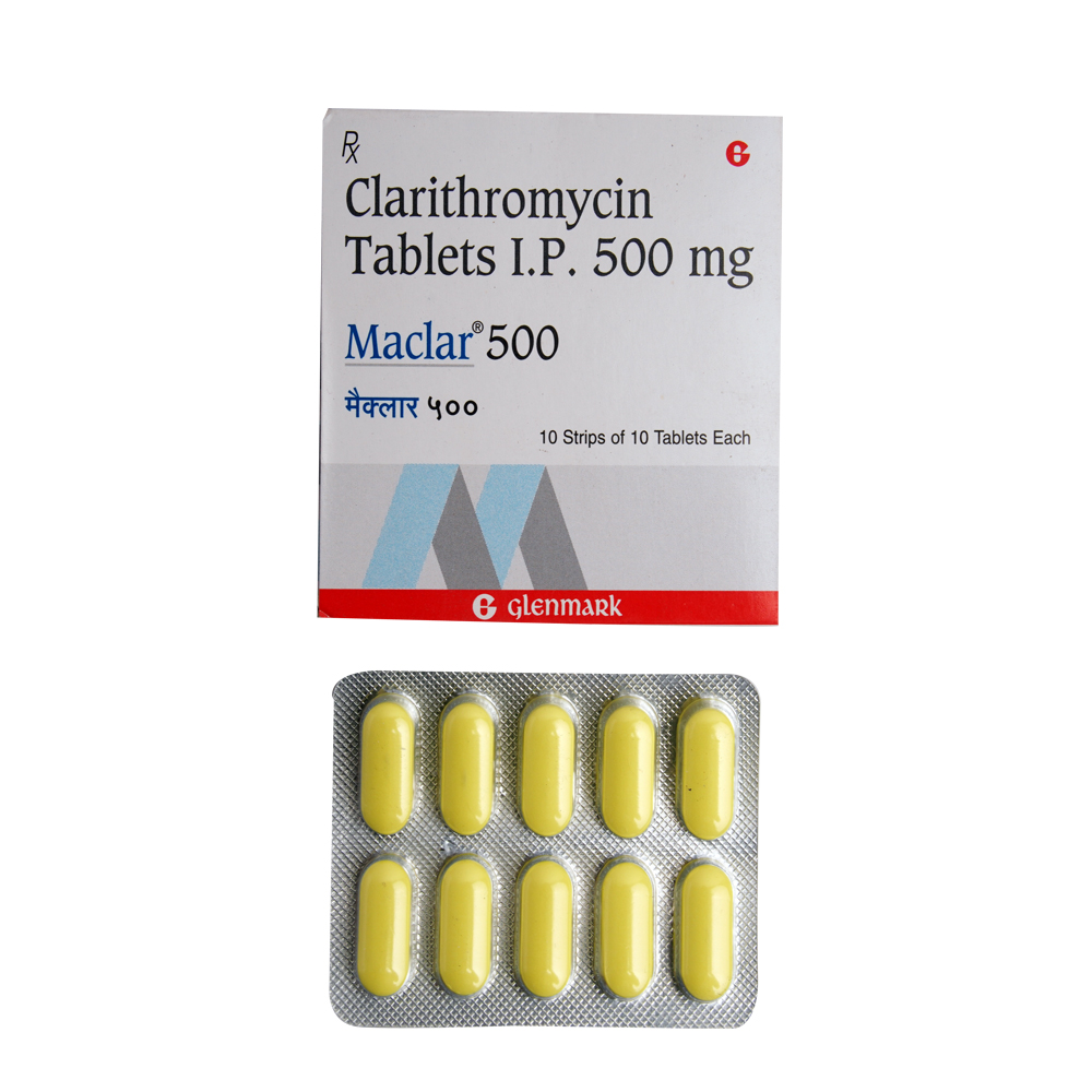 Maclar-500-Tablet-Clarithromycin-500mg